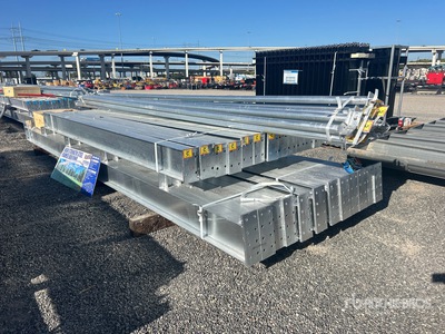 2026 BLUESEA 50 ft x 100 ft Steel Frame Only Storage Building (Unused)