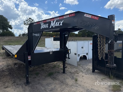 2025 Trailmax MAX27-32 31 ft T/A Gooseneck Equipment Trailer