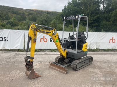 2020 Wacker Neuson EZ17E Electric Mini Excavator
