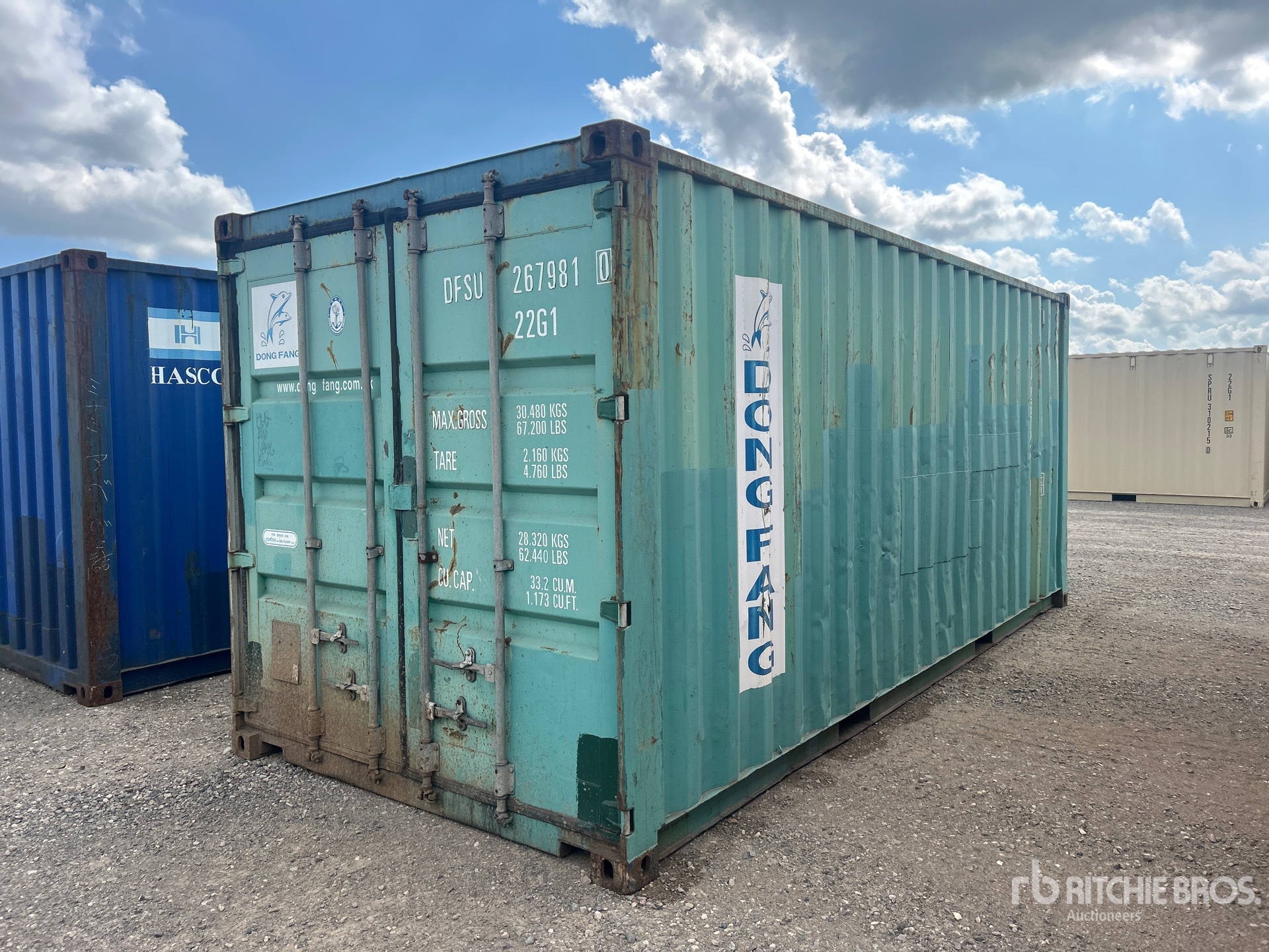 2010 20 ft Standard Storage Container