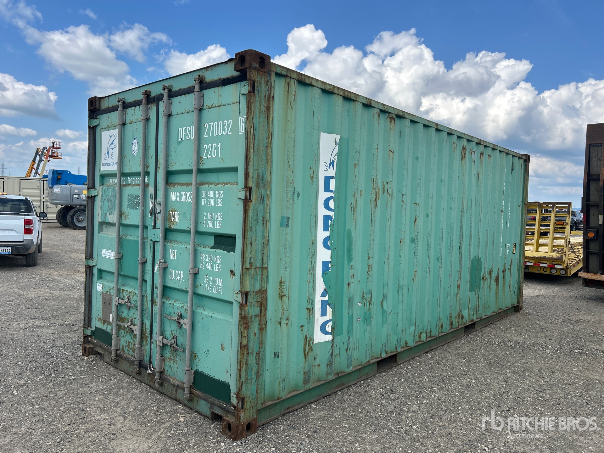2010 20 ft Standard Storage Container