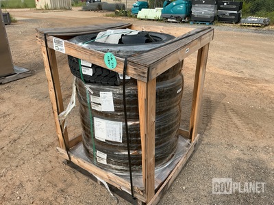 (4) Michelin 275/70R22.5 Tires w/Wheels