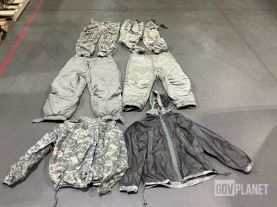 (27) Pairs of Cold Weather Trousers, (16) Wet Weather Jackets & Assorted Items