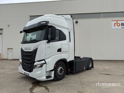 2021 Iveco S-Way 460 CNG 4x2 Tracteur Routier Cabine Couchette S/A Sleeper Truck Tractor