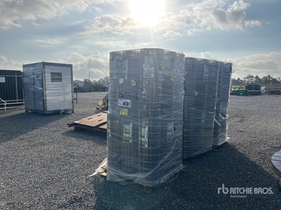 Quantity of (3) Pallets of 100 ft x 36 in 柵 (Unused)