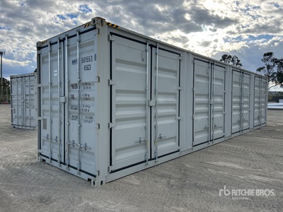 2026 40 Ft High Cube Multi-Door Storage Container (Unused)