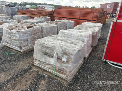 Quantity of (4) Pallets of Nails ادوات صناعية متنوعة (Unused)