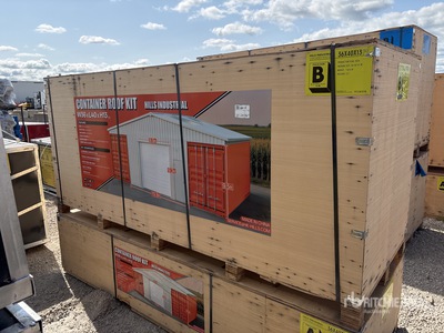 2026 HIlls Industrial 36 ft x 40 ft x 13 ft Container Shelter (Unused)