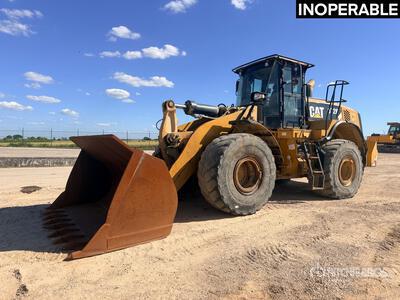2013 Cat 972K Chargeuse Sur Pneus Chargeuse sur pneus (Inoperable)