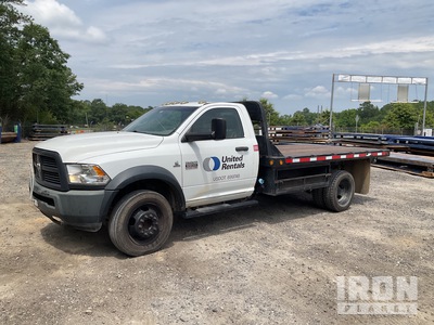 2012 Ram 5500 4x4 Flatbed Truck