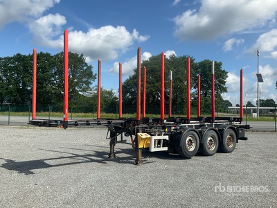 2022 Doll H3L-14XL Tri/A Log Trailer
