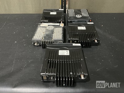 (5) Motorola XTL5000 Radio Control Devices