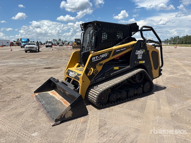 2020 ASV RT120F High Flow Forestry Compact Track Loader