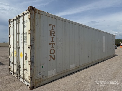 2011 40 ft High Cube Refrigerated Storage Container (Inoperable)