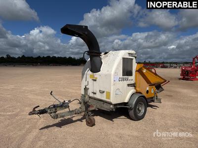 2008 Salem Cobra 65 DRI Broyeur A Branche 1 Essieu Wood Chipper (Inoperable)