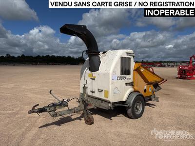 2008 Salem Cobra 65 DRI Broyeur A Branches 1 Essieu Chipper (Inoperable)