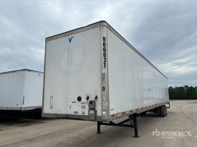 2019 Vanguard 53 ft x 102 in T/A Van Trailer