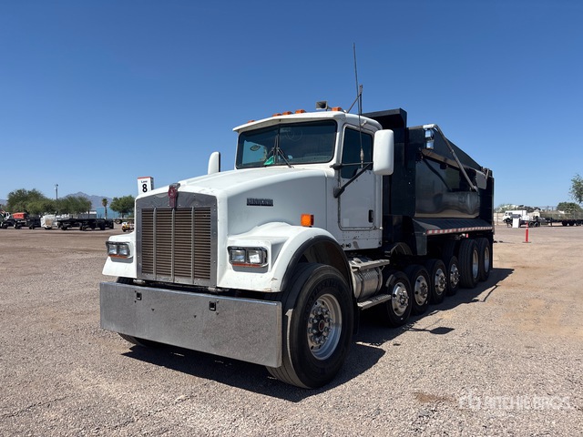 2004 Kenworth W900 14x4 Simple 18 Six Axle Dump Truck