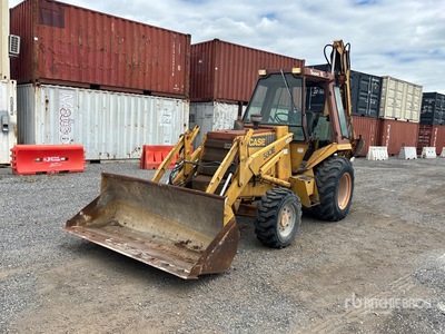 1986 Case 580 Super E 4x4 Backhoe Loader