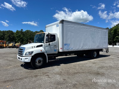 2012 Hino 268 4x2 Van Truck