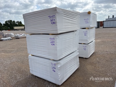 Quantity of (6) Pallets of 48 in x 48 in x 1/2 in Insulation Board
