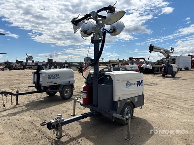 2021 Atlas Copco Hilight V4WK 8 kW Light Tower