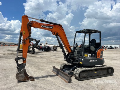 2023 Doosan DX55R-7 Mini Excavator
