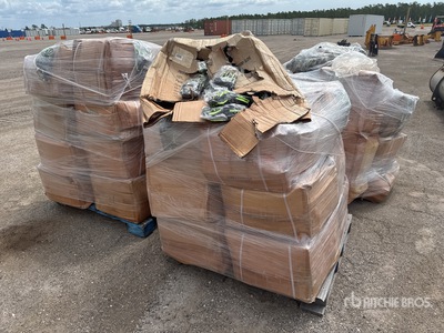 Quantity of (4) Pallets of Work Gloves Varios, tienda, almacen, consumidor