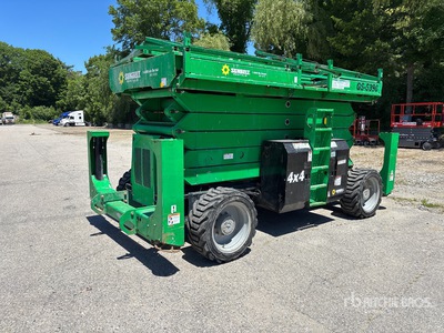 2017 Genie GS-5390 4x4 Diesel Scissor Lift