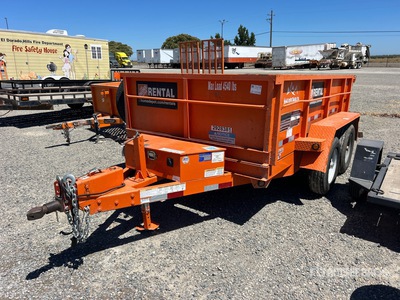 2020 Snake River DMP610 10 ft T/A Remorque à Benne Utilitaire