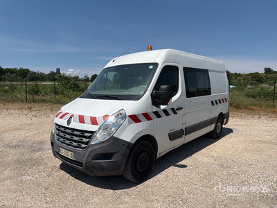 2013 Renault Maester Dci 125 Vehicule Utilitaire Double Cabine Crew Cab Furgoneta de carga