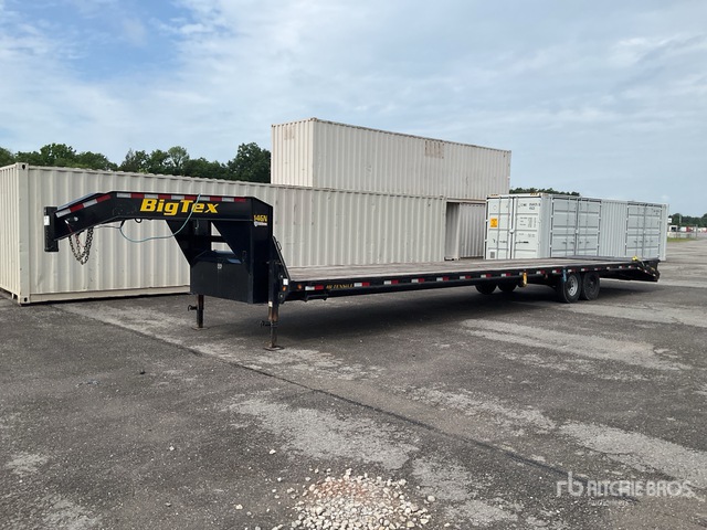 2026 Big Tex 40 ft T/A Gooseneck Equipment Trailer