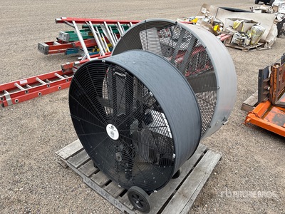 Quantity of (2) 36 inch and 42 inch fan Fan