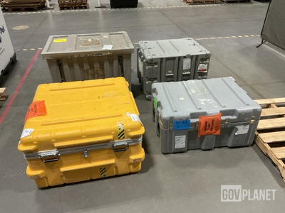 (4) Assorted Storage Cases