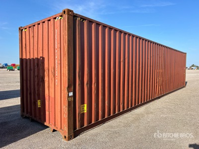 40 ft High Cube Lagercontainer