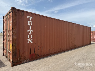 2007 40 ft High Cube Storage Container