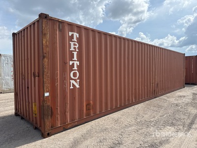 40 ft High Cube Lagercontainer