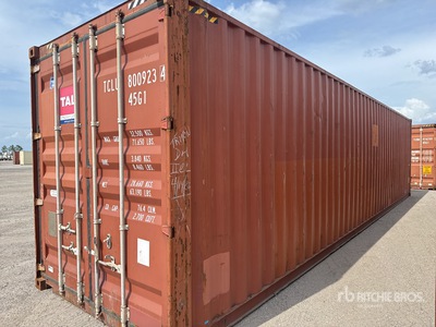 2010 40 ft High Cube Storage Container