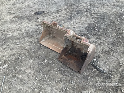 Quantity of (2) 2013 Digging 450mm & 600mm Cazo para excavadora