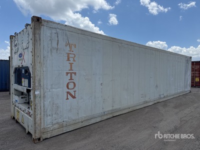 40 ft High Cube Refrigerated Storage Container (Inoperable)