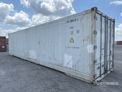 40 ft High Cube Refrigerated Storage Container (Inoperable)