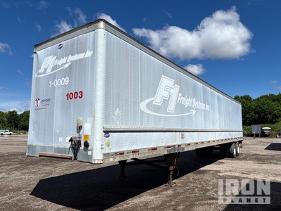2001 Utility 53 ft x 102 in T/A Van Trailer