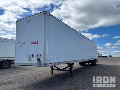 2006 Vanguard 53 ft x 102 in T/A Van Trailer
