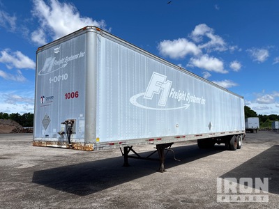 2000 Wabash 53 ft x 102 in T/A Van Trailer