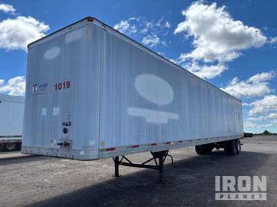 2002 Trailmobile 53 ft x 102 in T/A Van Trailer
