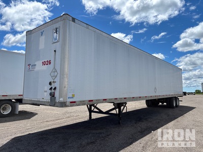 2007 Vanguard 53 ft x 102 in T/A Van Trailer