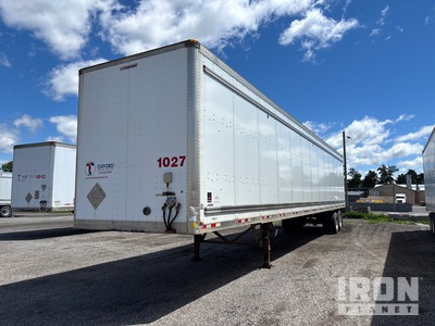 2013 Manac 53 ft x 102 in T/A Van Trailer