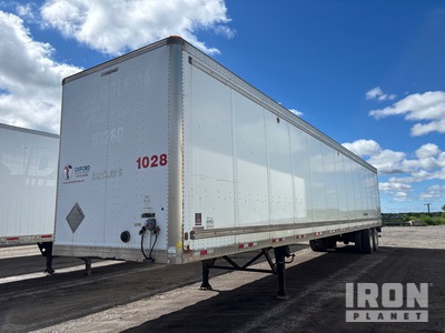 2012 Manac 53 ft x 102 in T/A Van Trailer