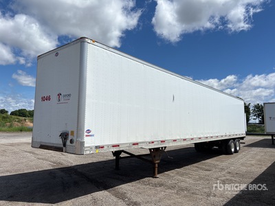 2008 Utility 53 ft x 102 in T/A Van Trailer