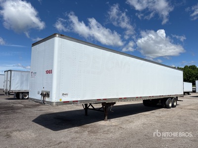 2008 Wabash 53 ft x 102 in T/A Van Trailer